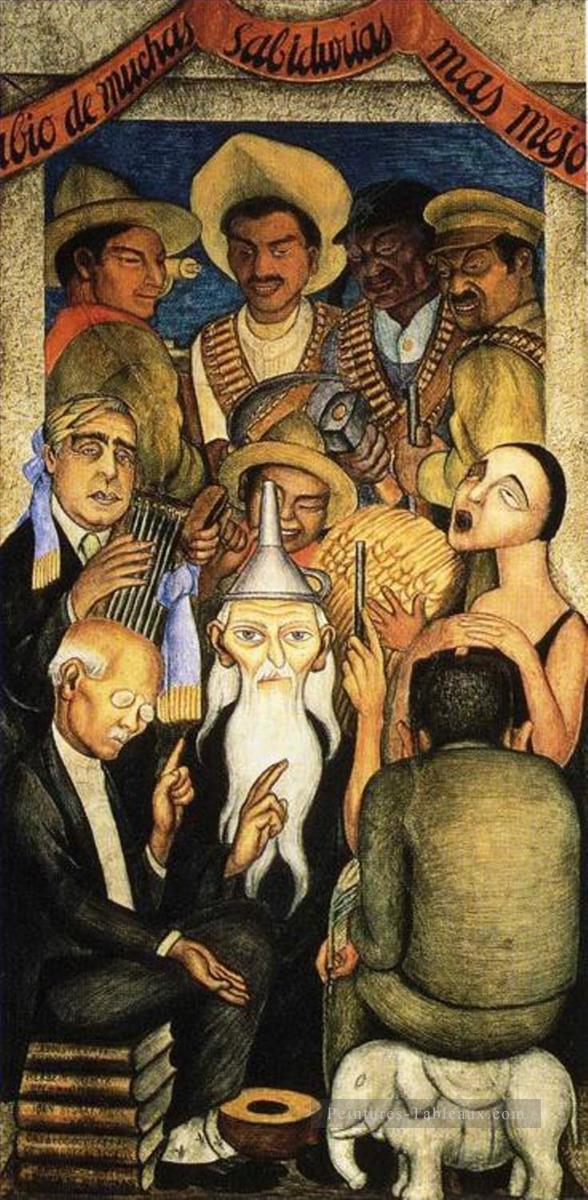 le savant 1928 Diego Rivera Peintures à l'huile